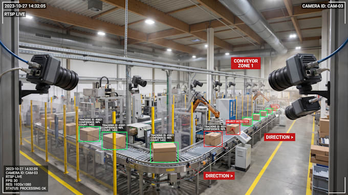 develop real time rtsp streaming and video analytics processing systems