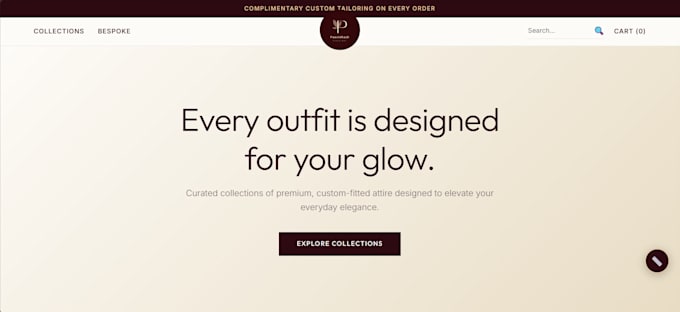 create customizable shopping website with flexible feature