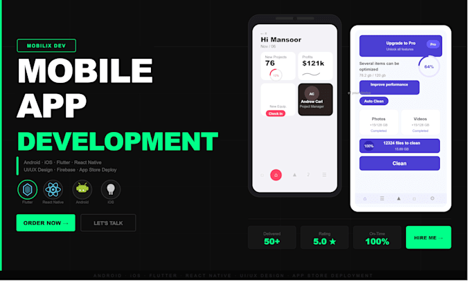 android mobile app development ios mobile app development flutter app developer