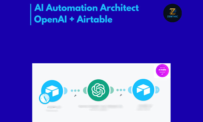 make an ai lead scoring automation via openai and airtable CRM