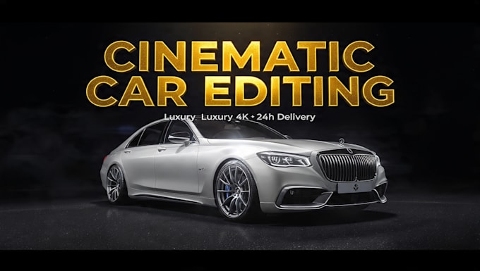 create cinematic luxury car video ads