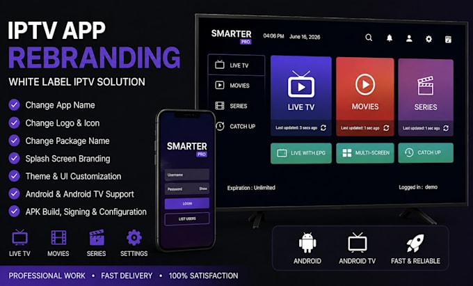 do iptv app, smarter pro, xciptv, ibo player