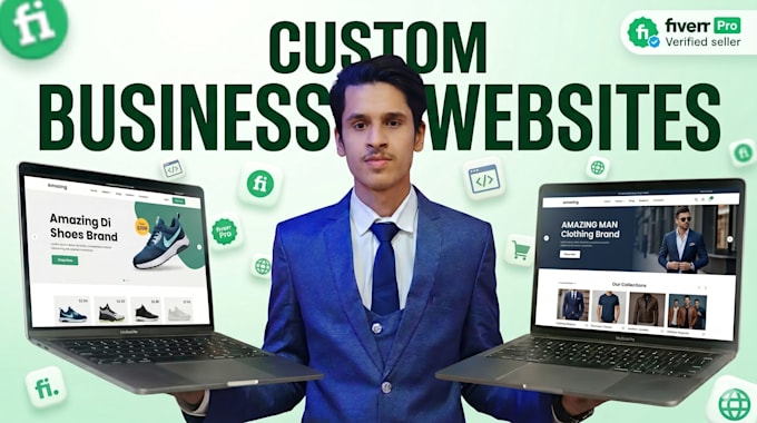 create custom business website