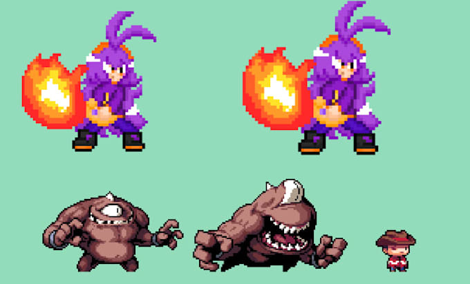 be pixel artist for pixel art character animation pixel animation for game art