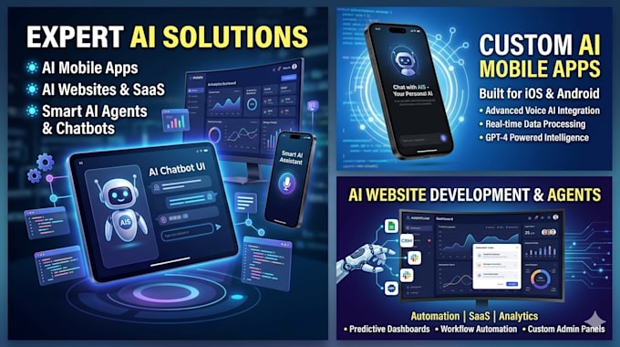 develop custom ai saas platforms and web applications