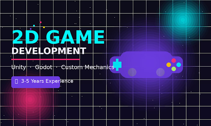 develop a custom 2d game for you using unity or godot