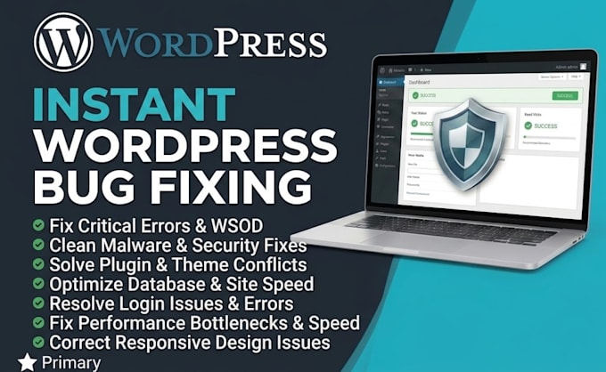 fix wordpress bugs, errors, and issues professionally
