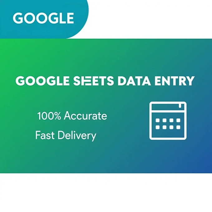 data entry in google sheets fast delivery