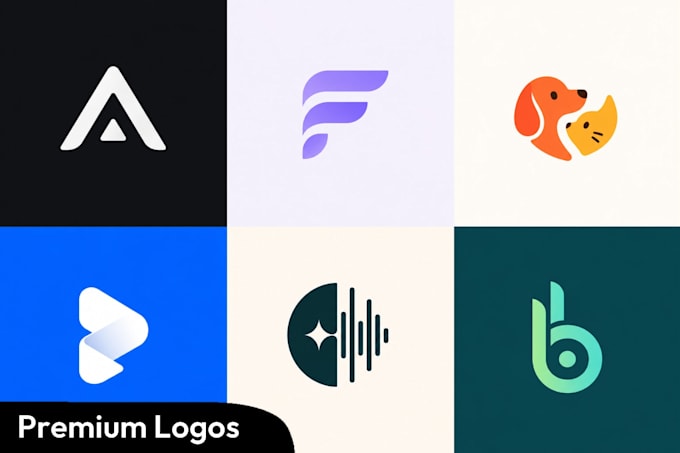make a modern icon or logo for your brand