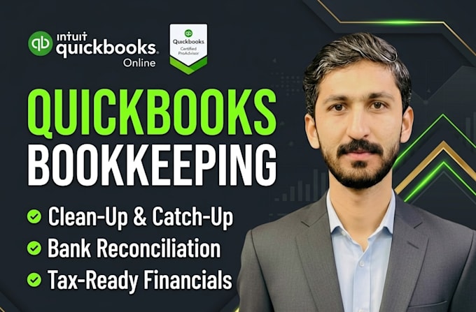 quickbooks bookkeeping, cleanup, and bank reconciliation
