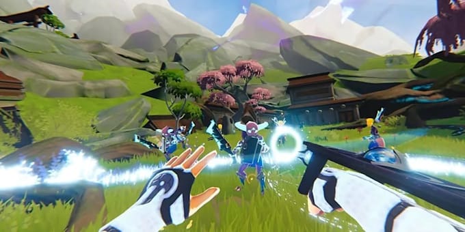 develop VR games for meta quest in unity