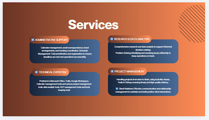 be your executive assistant for business support