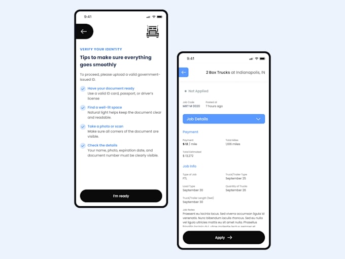 design UX and product interfaces for web and mobile apps