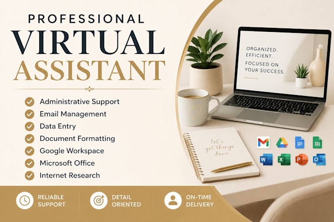 be your reliable virtual assistant for administrative support