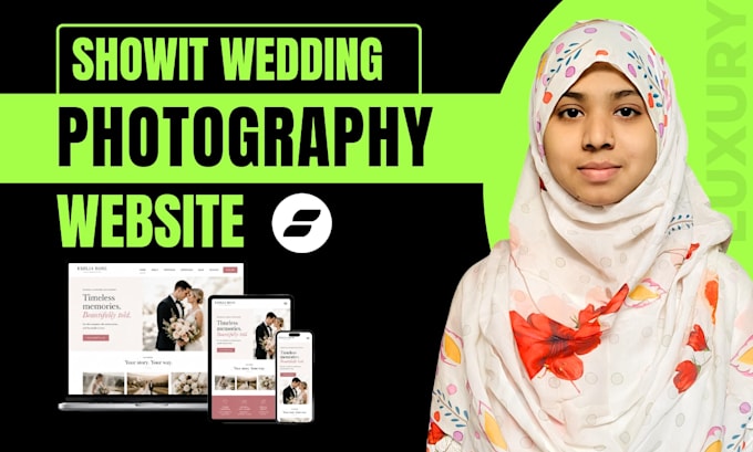 design or redesign luxury showit website for wedding and photography brands