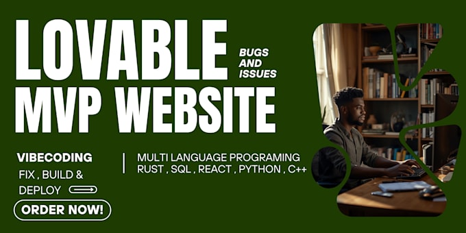 build websites and mvps using lovable and supabase with gsap