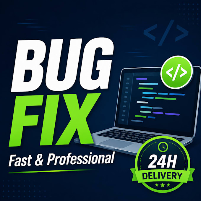 fix bugs errors and issues on your website or web app