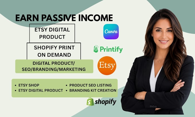 create etsy printable products with commercial use design