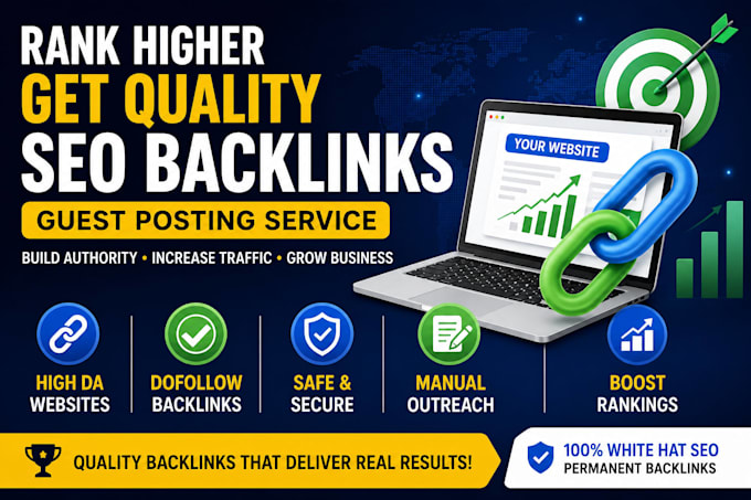 do high quality SEO guest posting backlinks for your website
