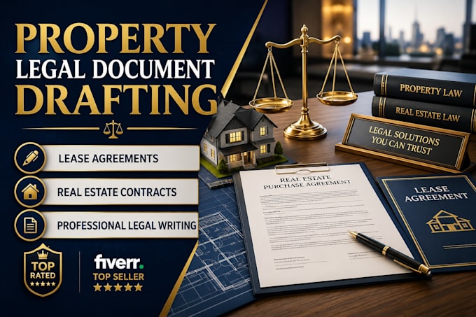 draft contracts, agreements, nda, and property legal documents