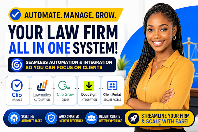 clio lawmatics automation clio grow manage docusign integration client portal