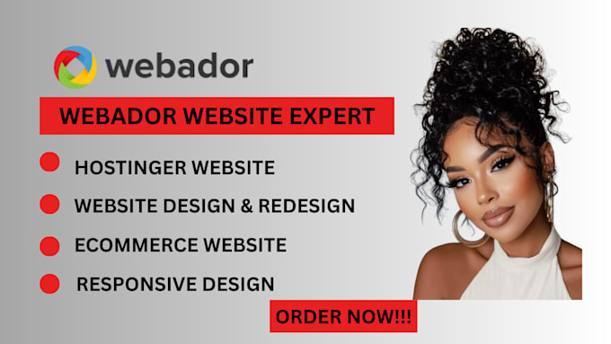 build webador website hostinger website webador redesign ecommerce website
