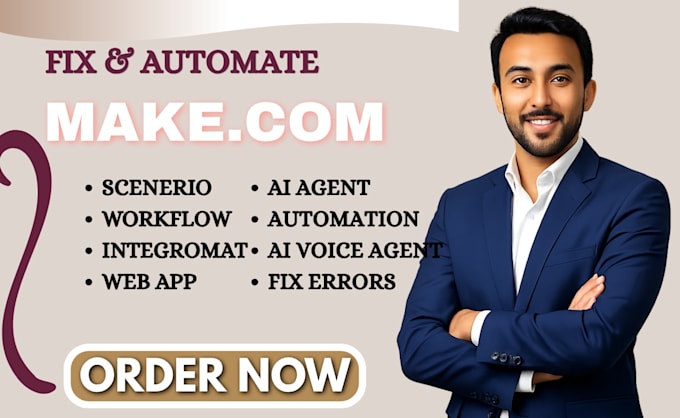 fix make com made com make com automation setup make com automation make expert