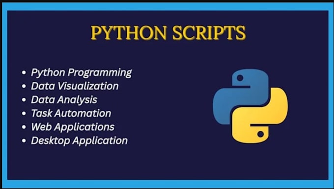 be your python programmer for scripts, bots, and automation