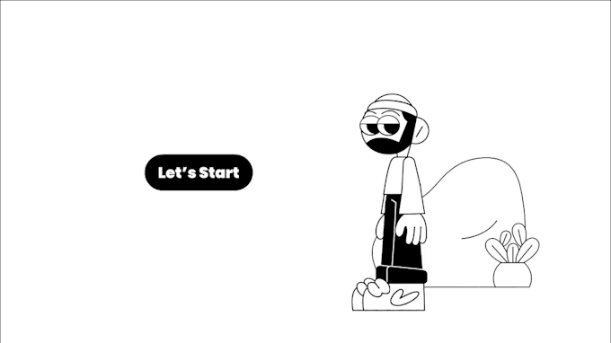 create mobile and website animation in rive, json, gif, svg