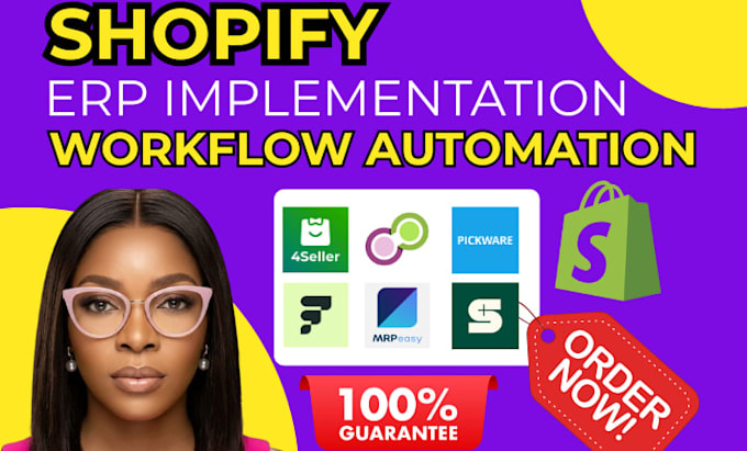 setup shopify erp 4seller odoo fulfill mrpeasy settle monday xorosoft pickware