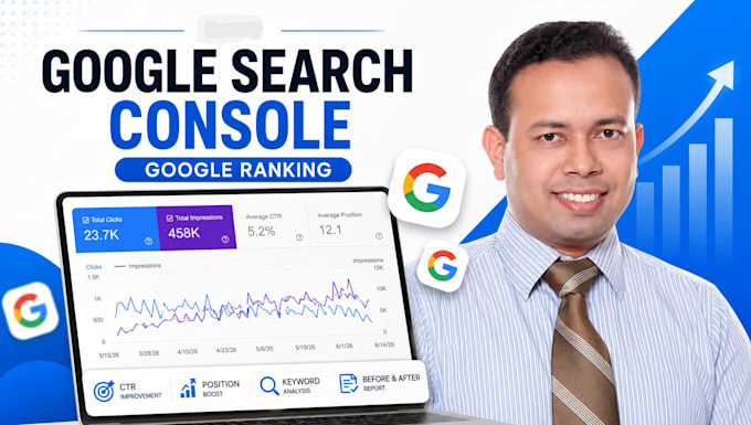 rank keywords google search console serp ctr boost organic traffics