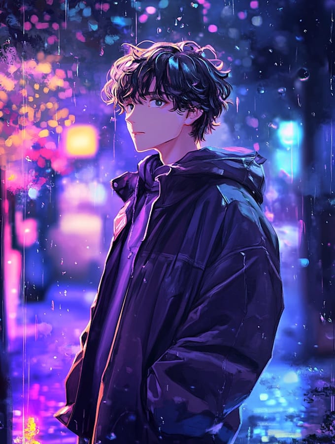 do a anime character