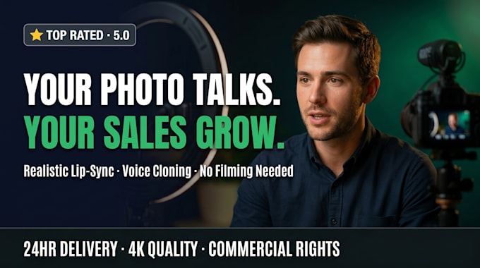 create a talking ai avatar video from your photo and script