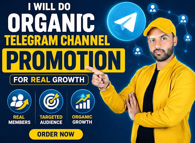 do organic telegram channel promotion for real growth
