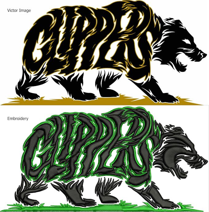 Do Convert Image To Embroidery Digitizing 1Hour