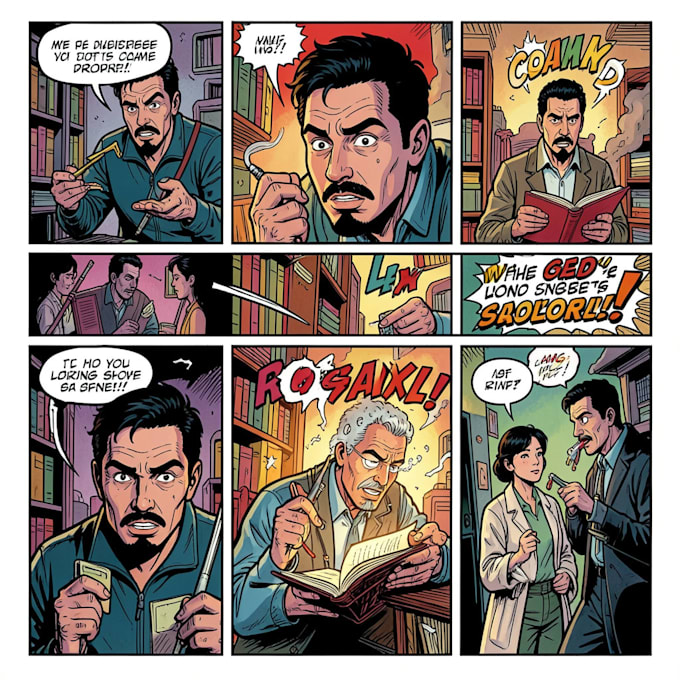 do comic book, comic illustration, comic graphic novel comic strip comic artist