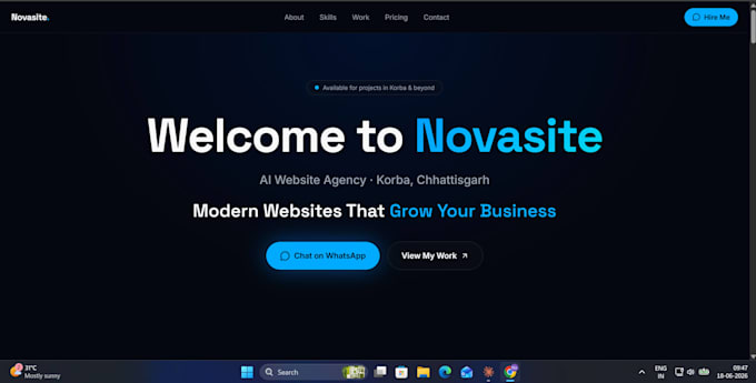 build a fast responsive website for your business