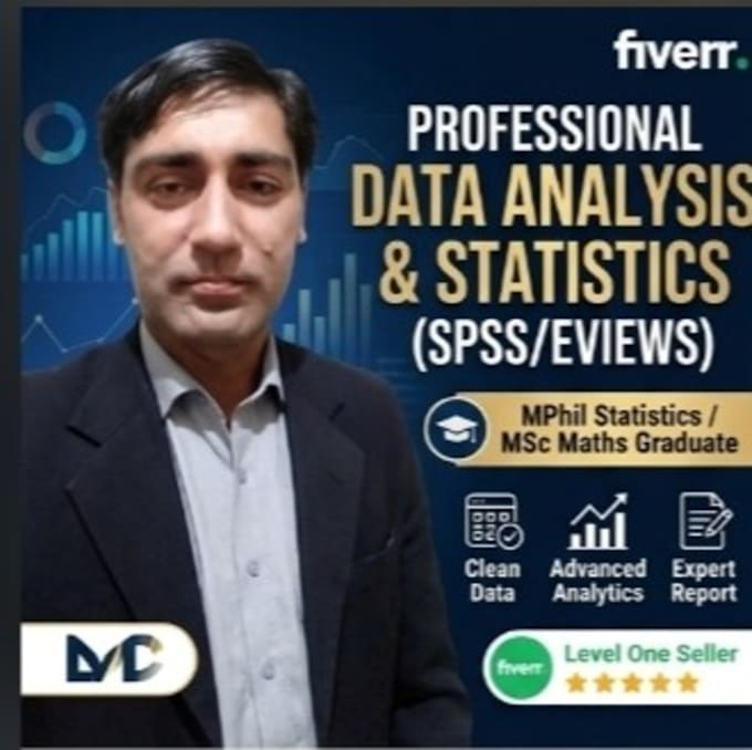 do statistical data analysis and reporting using spss, excel and eviews