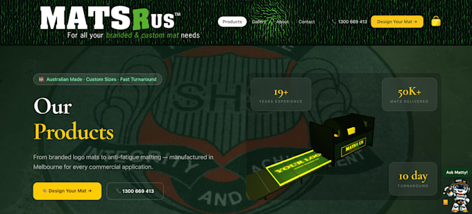 develop a custom next js website with 3d configurator and ar