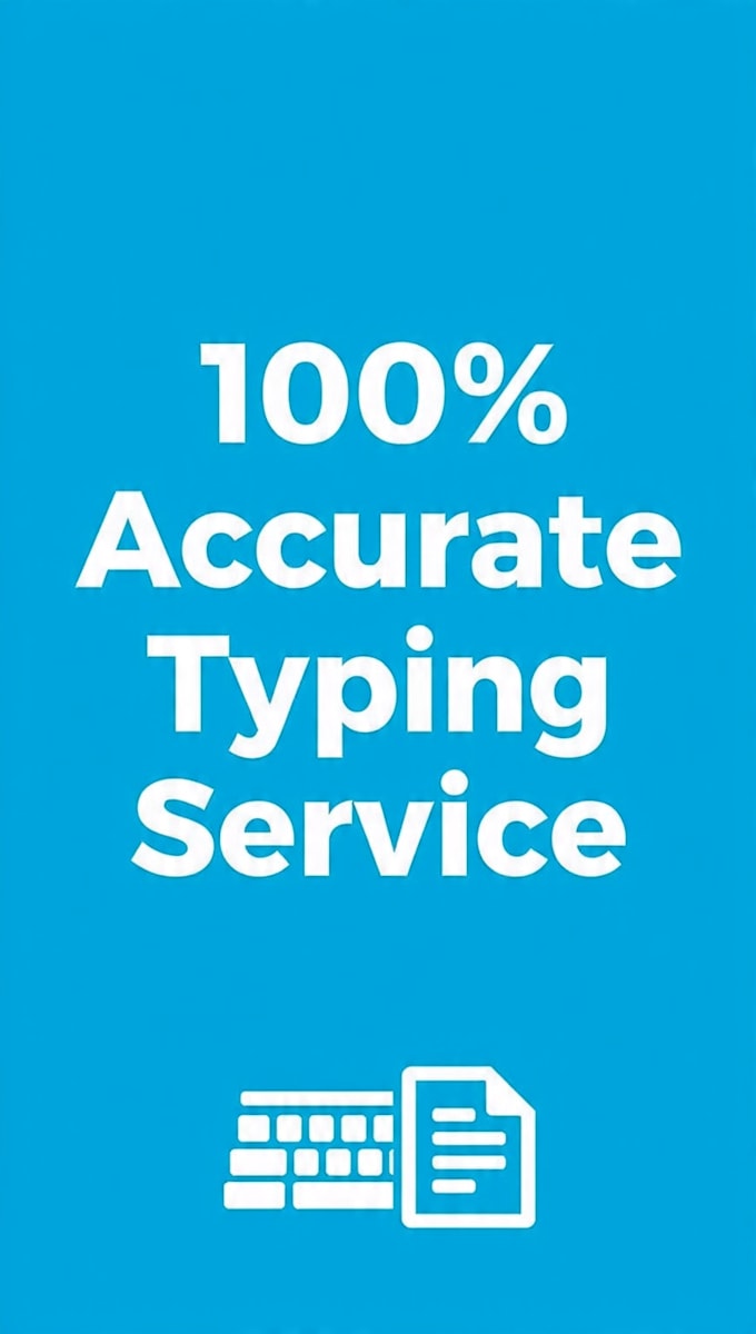 typing, data entry, ms word, pdf to word, document typing
