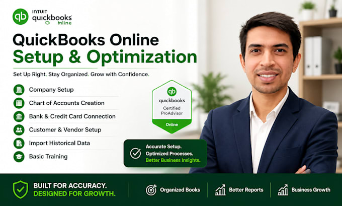 setup and optimize quickbooks online for your business