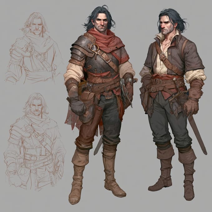 character art and dnd character art