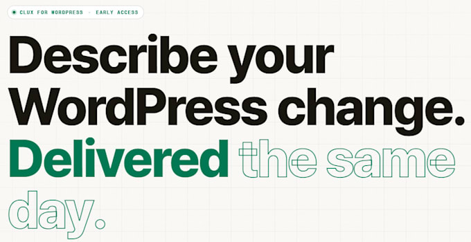 provide easy, cheap and fast wordpress edit