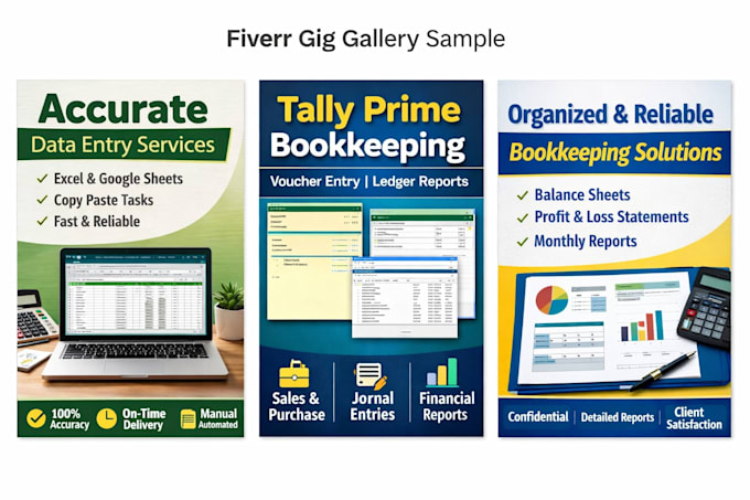professional data entry, copy paste, and tally prime work