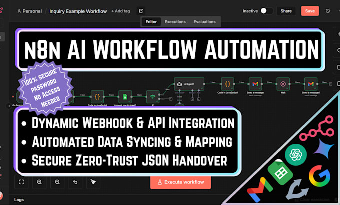 build n8n automation custom webhooks and ai workflows