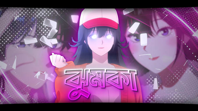 do professional anime music video edit or amv video editing