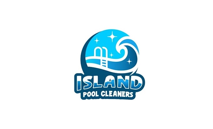 design top quality pool service company logo