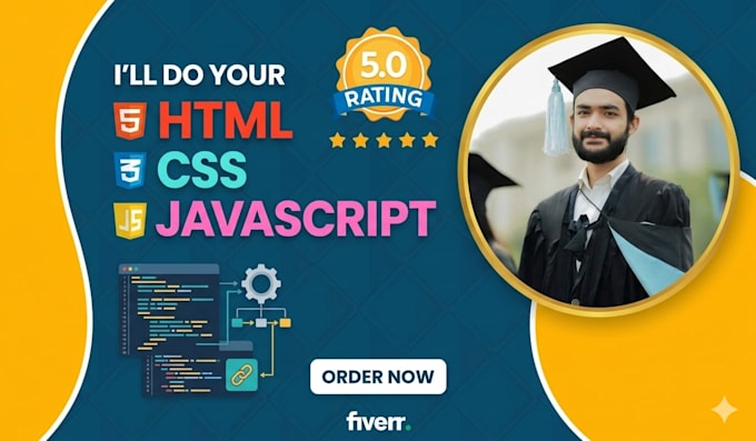 do your HTML, CSS, and javascript projects