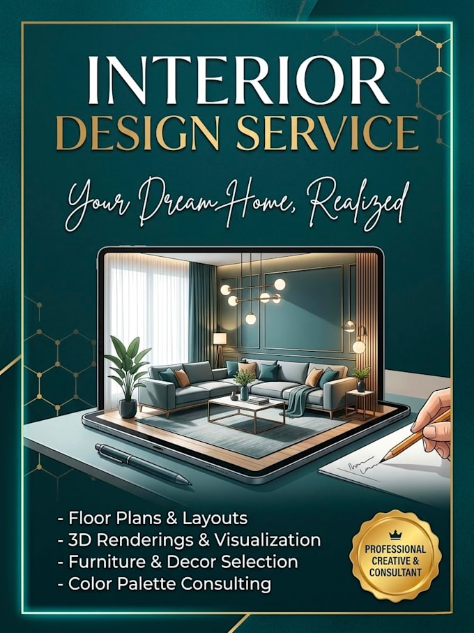 be your 3d and 2d interior designer