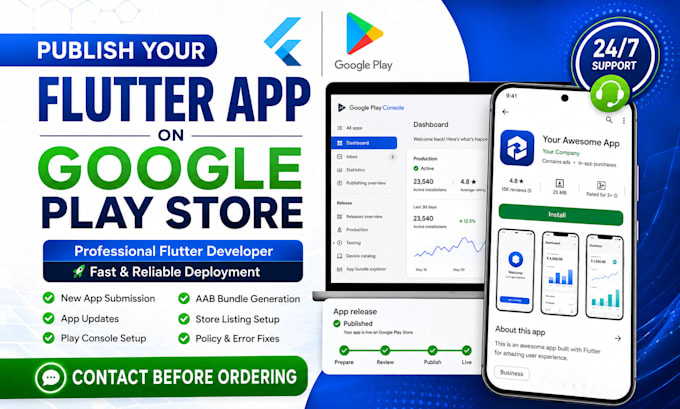 publish your app on google play store